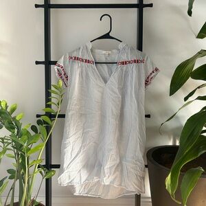 Embroidered J. Crew Cover Up